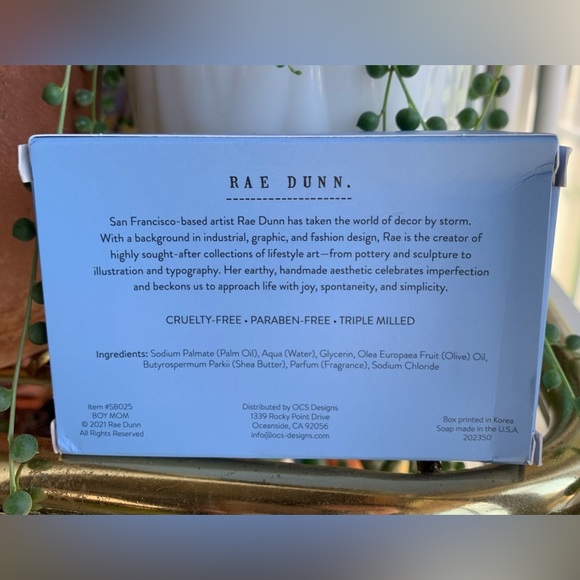 Rae Dunn BOY MOM hand and body bar soap - Picture 2 of 2